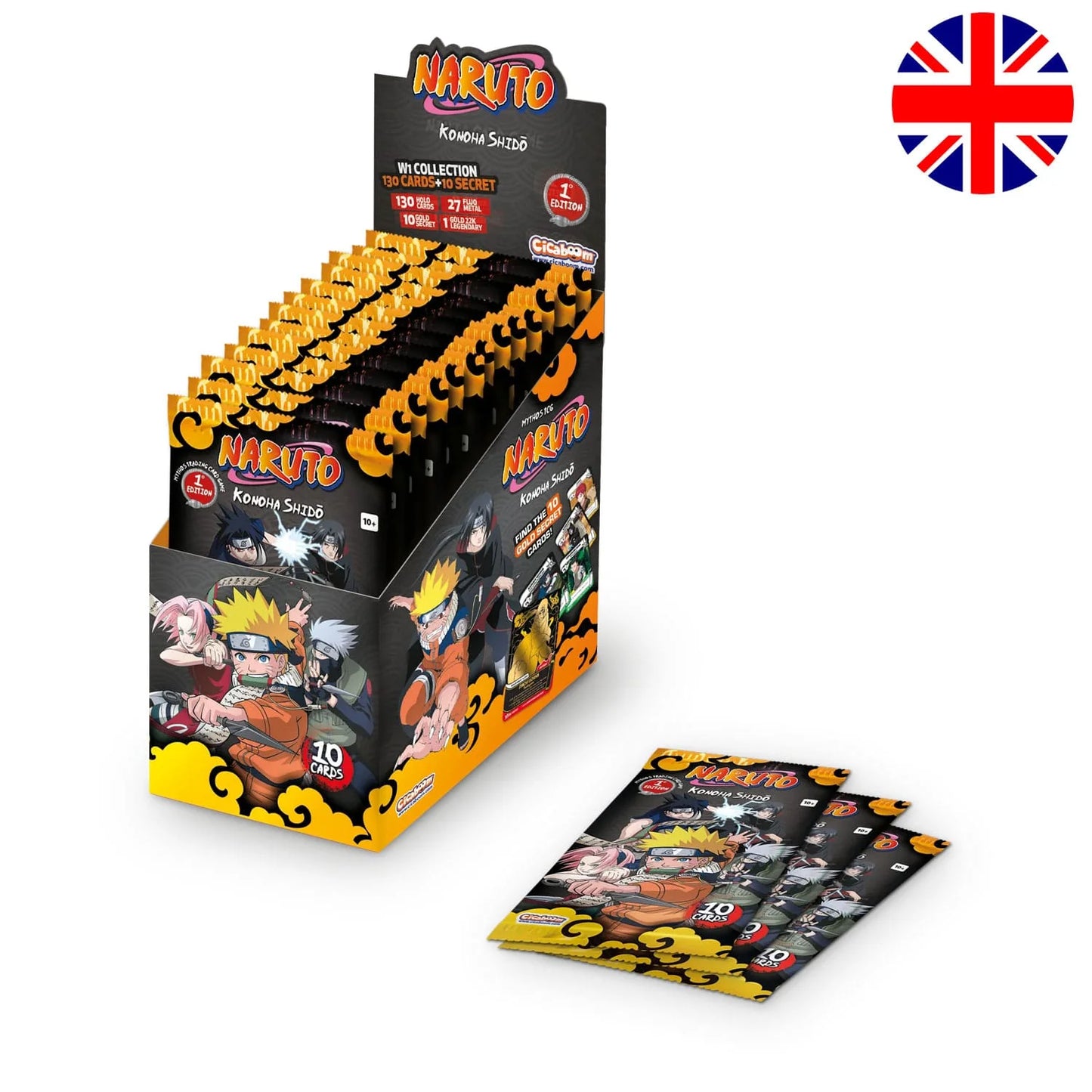 Naruto Mythos TCG 1. Edition Display (EN)