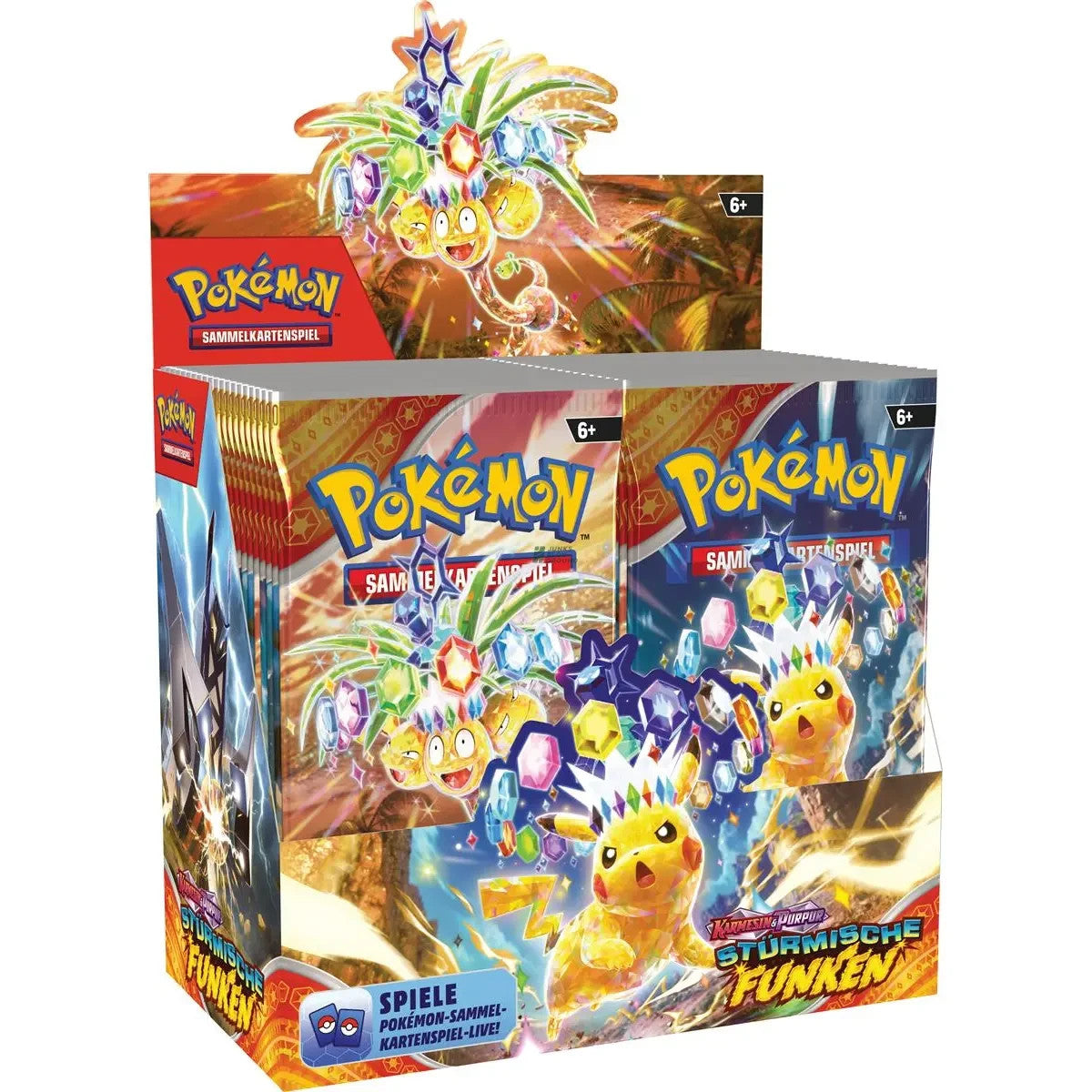 Pokemon Stürmische Funken Display -Sealed (DE)