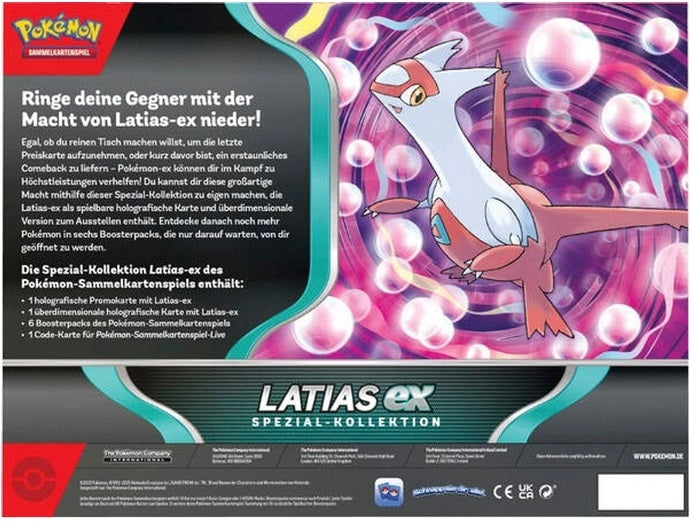 Pokemon Latias-ex Spezial-Kollektion
