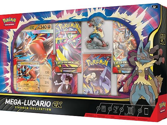 Pokémon Figuren Kollektion Mega Lucario ex