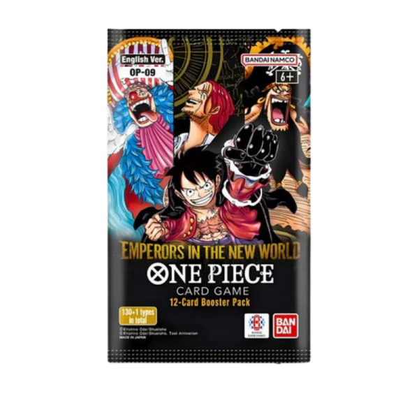 4x One Piece - Booster - OP09 - Englisch