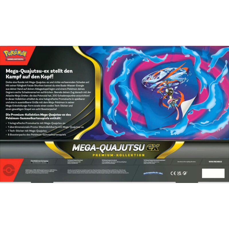 Pokemon Mega Quajutsu ex Premium Kollektion (DE)