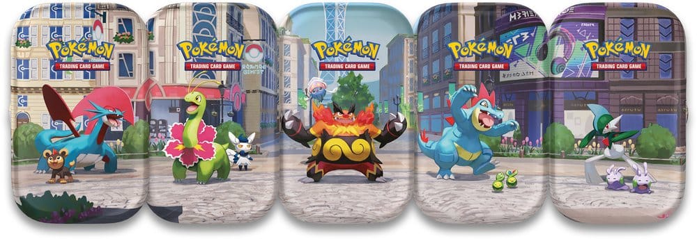 Pokemon - Illumina City Mini Tin Display Sealed (DE)