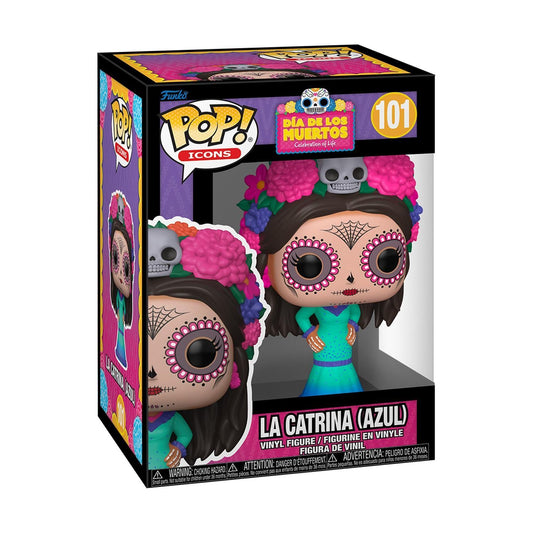 Funko Pop! Icons Dia de Los Muertos - La Catrina (Azul) - Figur #101