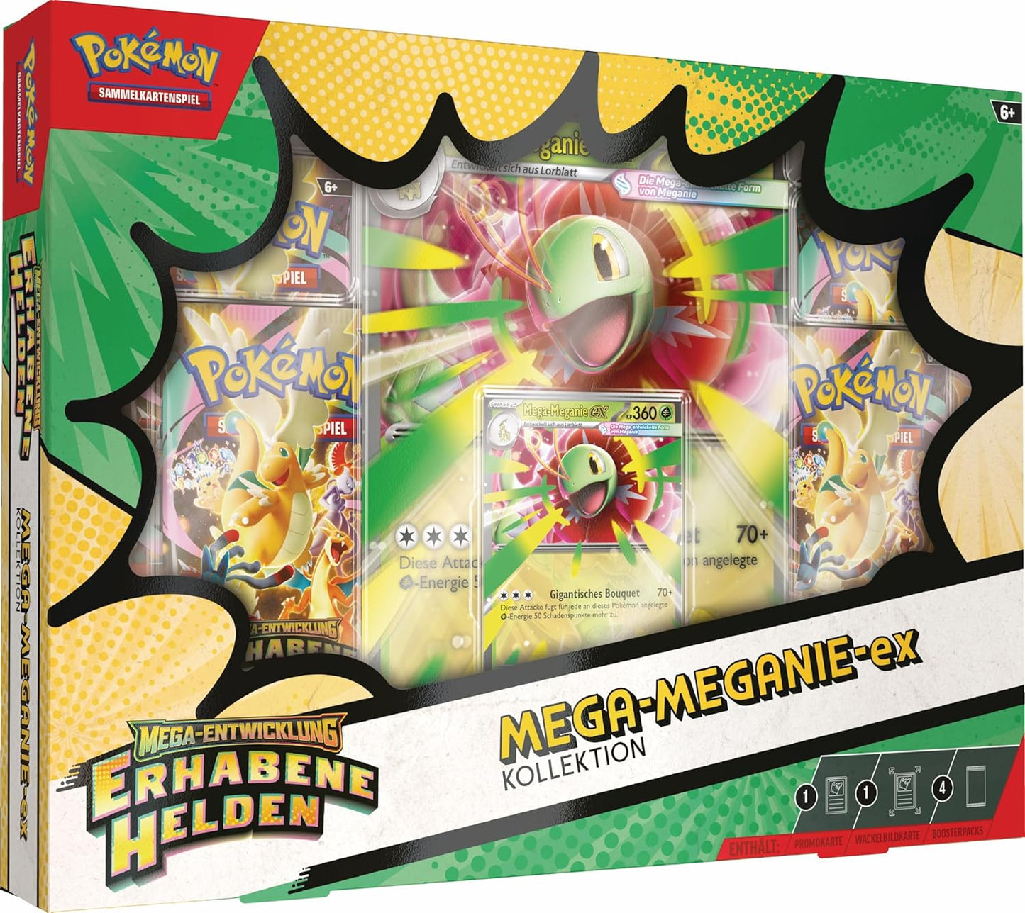 Pokemon Erhabene Helden Mega Meganie Kollektion