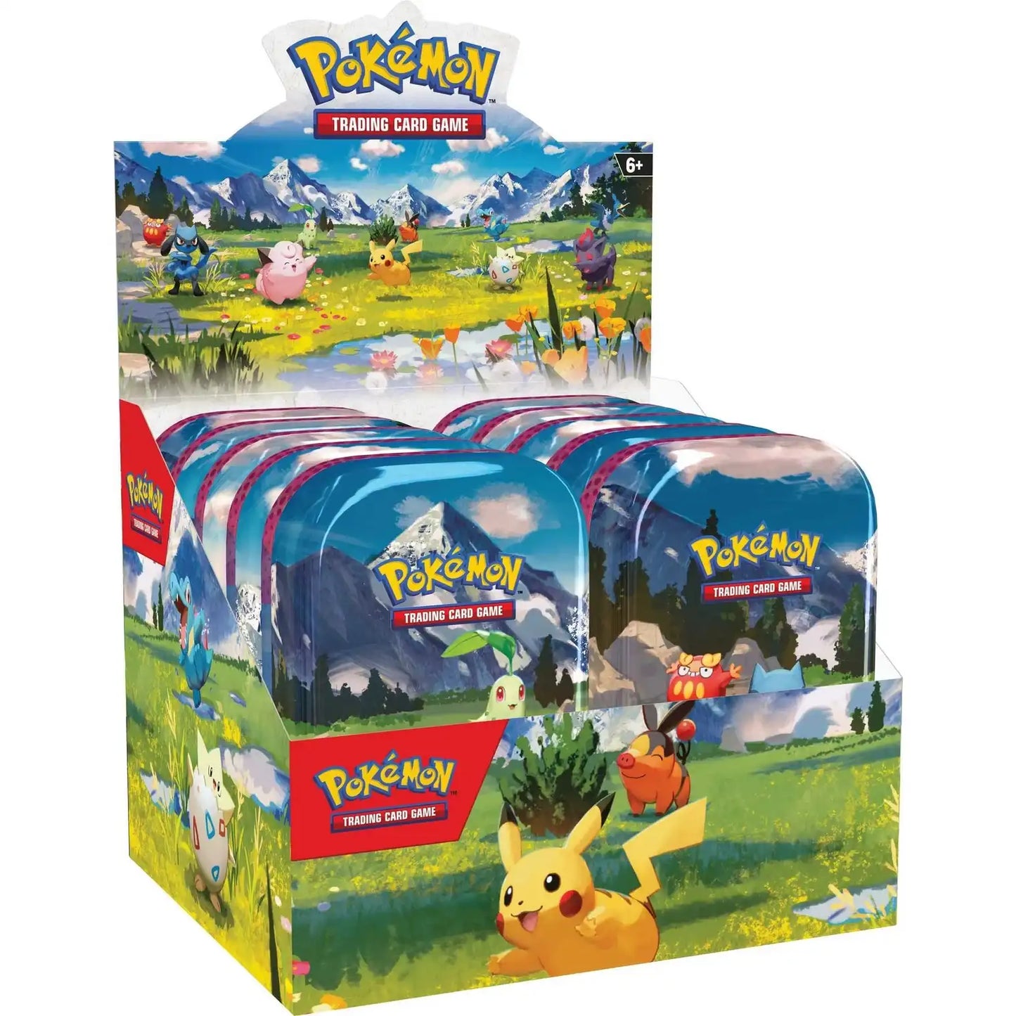 Pokemon Erhabene Helden Mini Tin Display Sealed (DE)