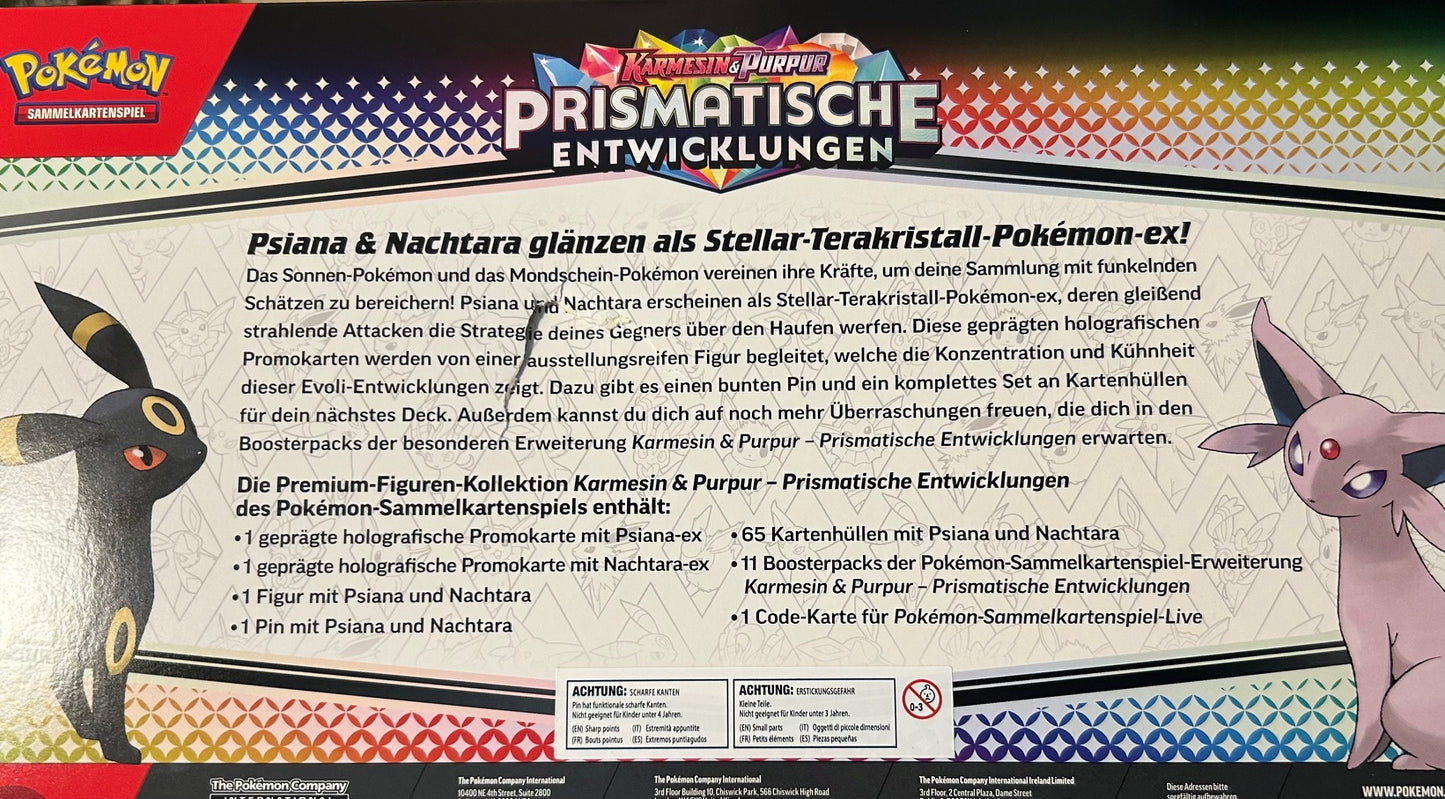 Pokemon Prismatische Entwicklungen Kollektion (DE)