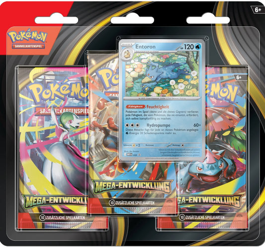 Pokemon Mega Entwicklung 3er Blister Entoron