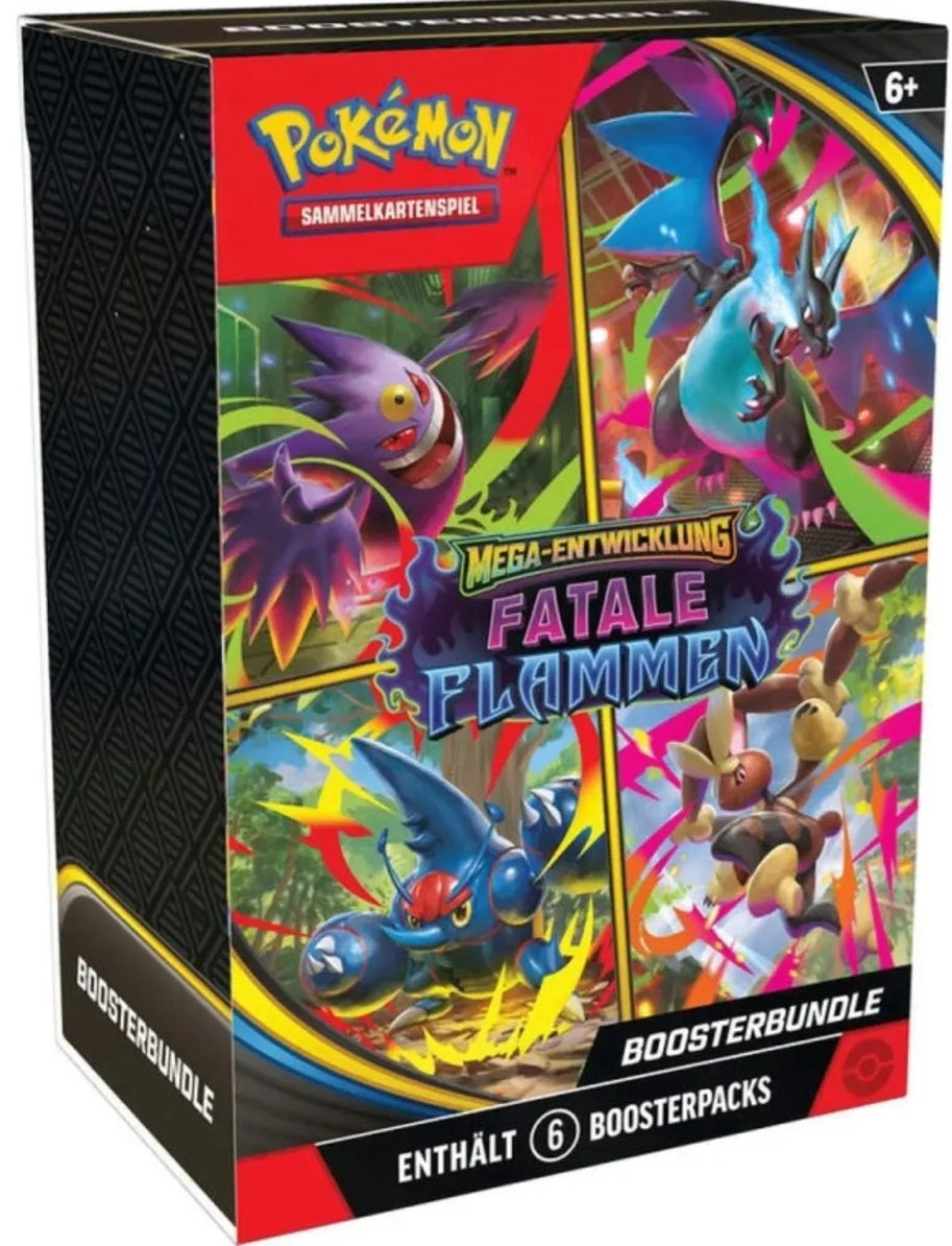 Pokemon Fatale Flammen Boosterbundle (DE)
