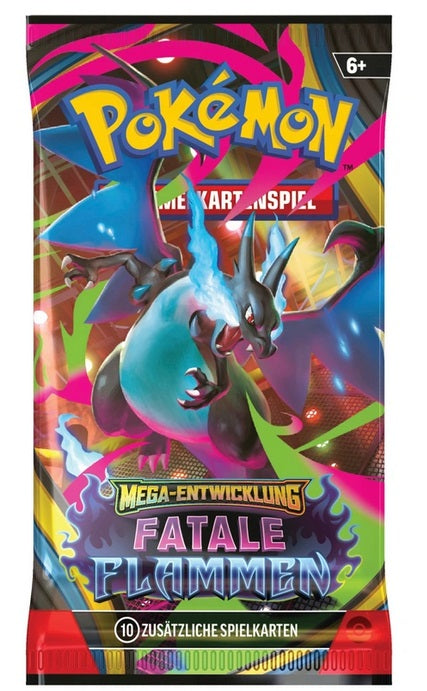 5x Pokemon Fatale Flammen Booster (DE)