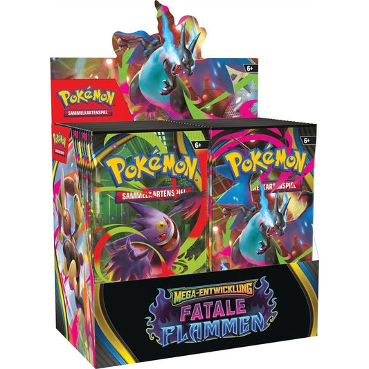 Pokemon Fatale Flammen 36 Display (DE)