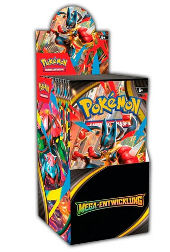 Pokemon Mega Entwicklung 18er Display