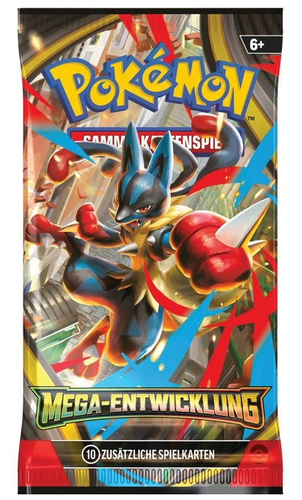 5x Pokemon Mega-Entwicklung Booster