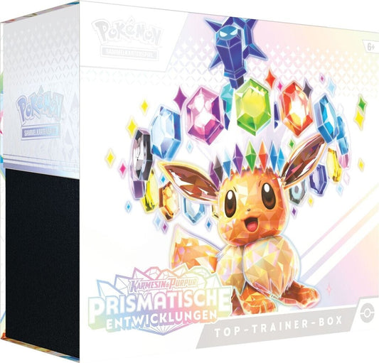 Pokemon - Karmesin & Purpur - Prismatische Entwicklungen - Top Trainer Box (DE)