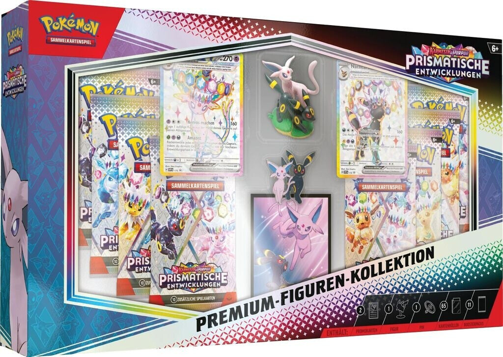 Pokémon Prismatische Entwicklungen Premium-Figuren-Kollektion