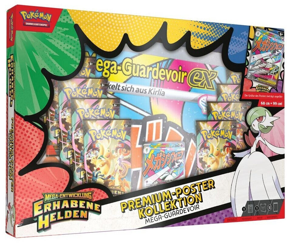 Pokémon Premium Poster Kollektion Erhabene Helden: Mega Guardevoir (DE)