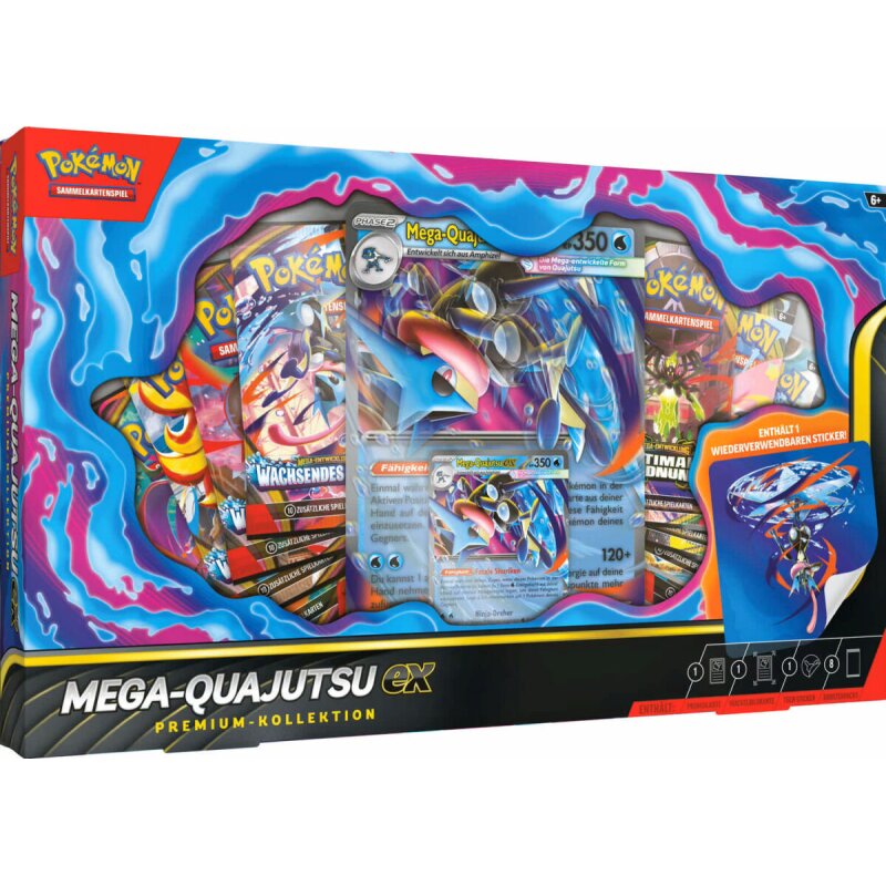 Pokemon Mega Quajutsu ex Premium Kollektion (DE)