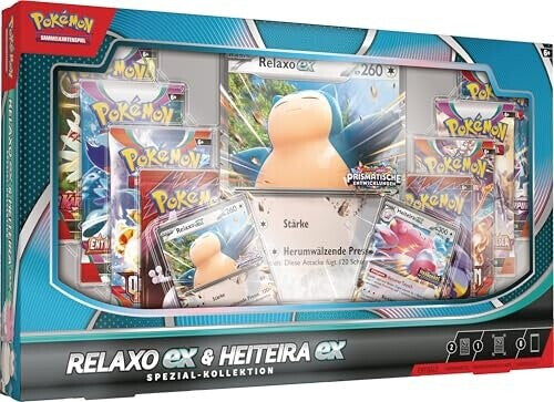 Pokemon Relaxo ex & Heiteira ex Spezial Kollektion