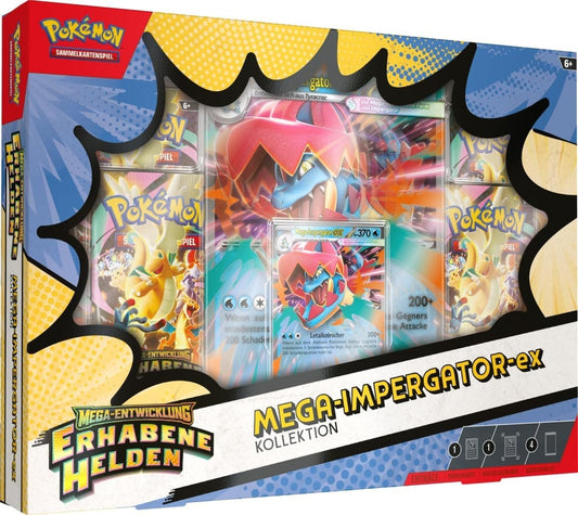 Pokemon Erhabene Helden Mega Impergator ex Kollektion