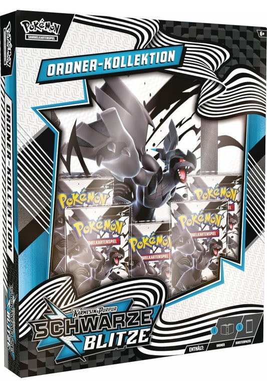 Pokemon Schwarze Blitze Ordner Kollektion (DE)