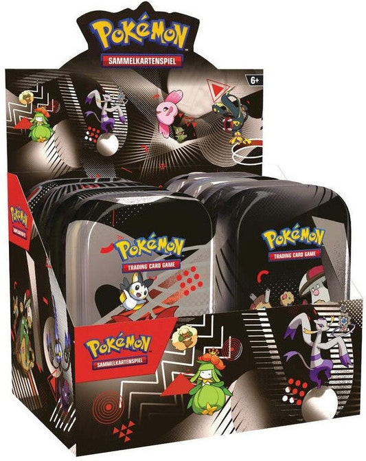 Pokemon Schwarze Blitze & Weisse Flammen Mini Tin Display (DE) Sealed