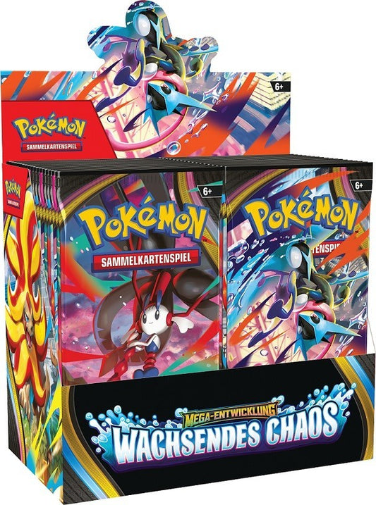 Pokemon Wachsendes Chaos 36er Display Sealed (DE)