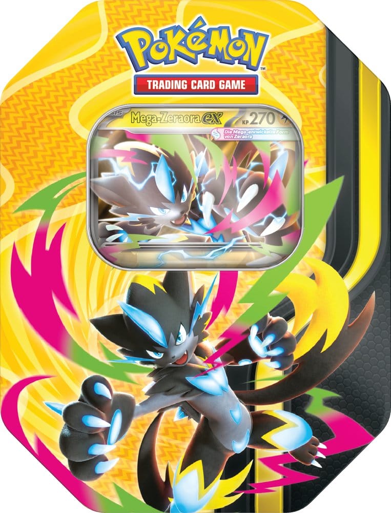 Pokemon Tin Mega Zeraora ex