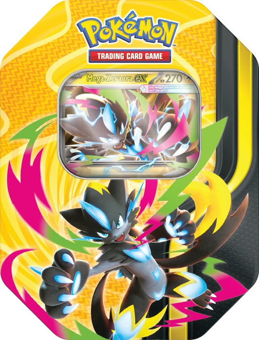 Pokemon Tin Mega Zeraora ex